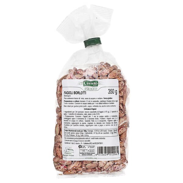 Cerreto Fagioli Borlotti BIO