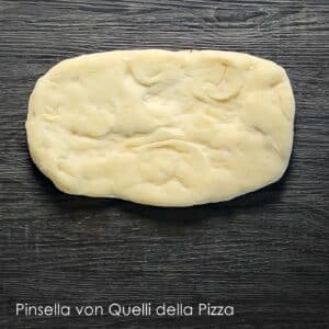 vorgebackene Pinsella von Quelli della Pizza